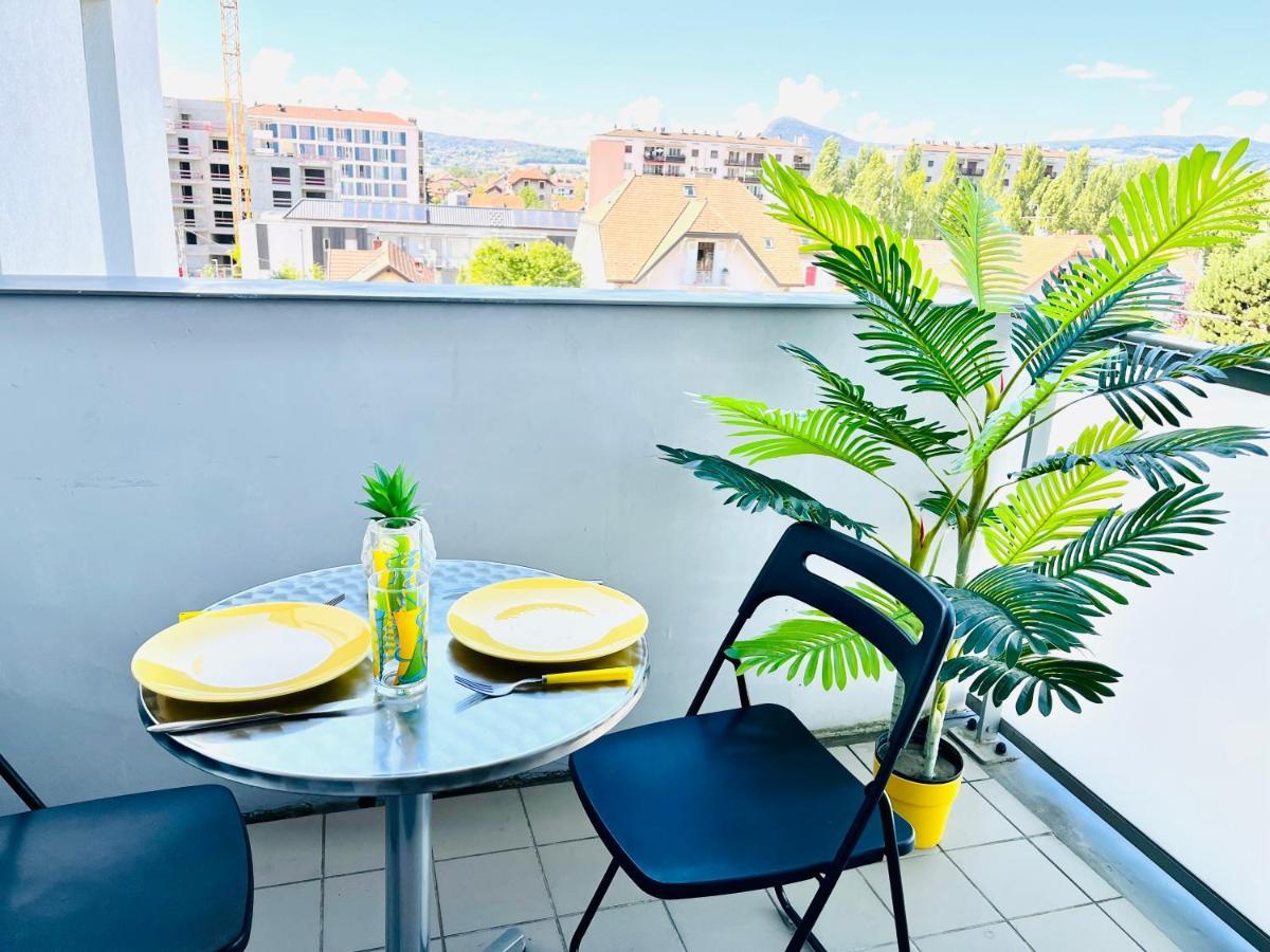 Le Bellevue A 10Min Du Centre A Pied Apartment Annecy Bagian luar foto