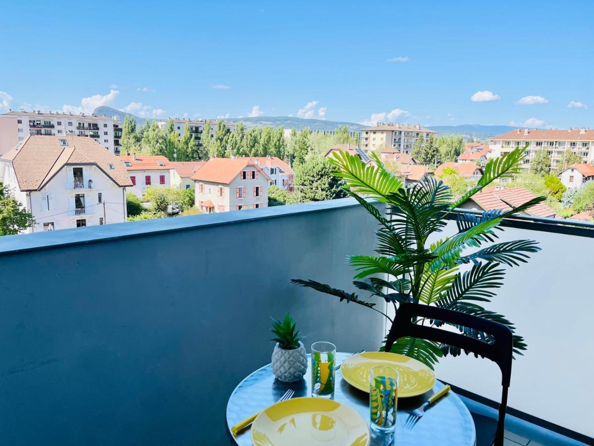 Le Bellevue A 10Min Du Centre A Pied Apartment Annecy Bagian luar foto