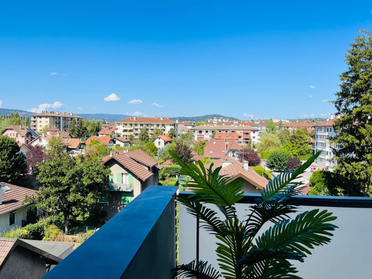 Le Bellevue A 10Min Du Centre A Pied Apartment Annecy Bagian luar foto