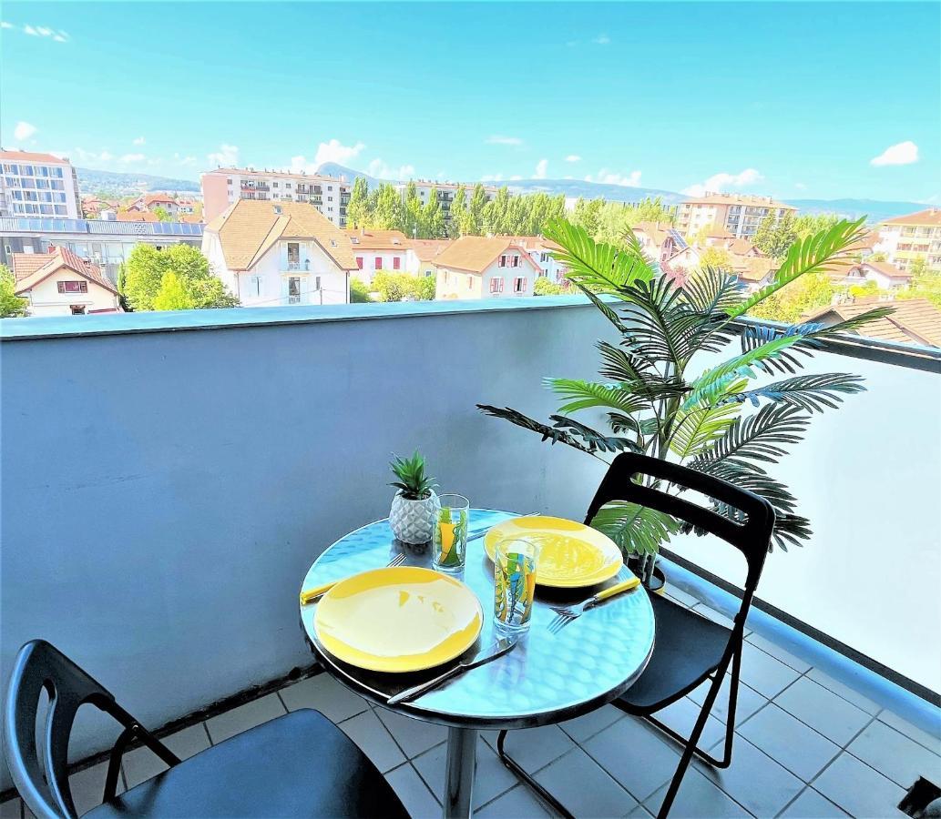 Le Bellevue A 10Min Du Centre A Pied Apartment Annecy Bagian luar foto