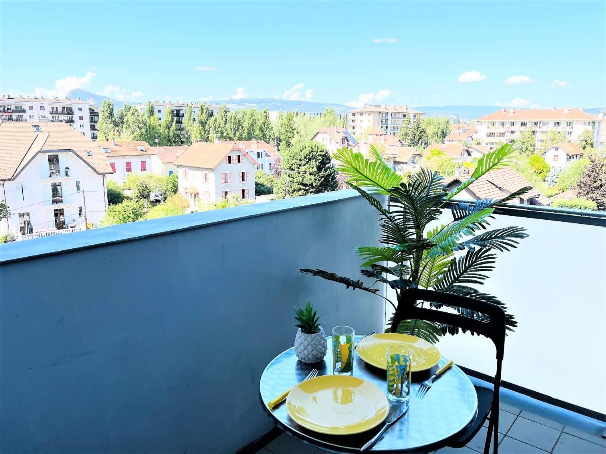 Le Bellevue A 10Min Du Centre A Pied Apartment Annecy Bagian luar foto