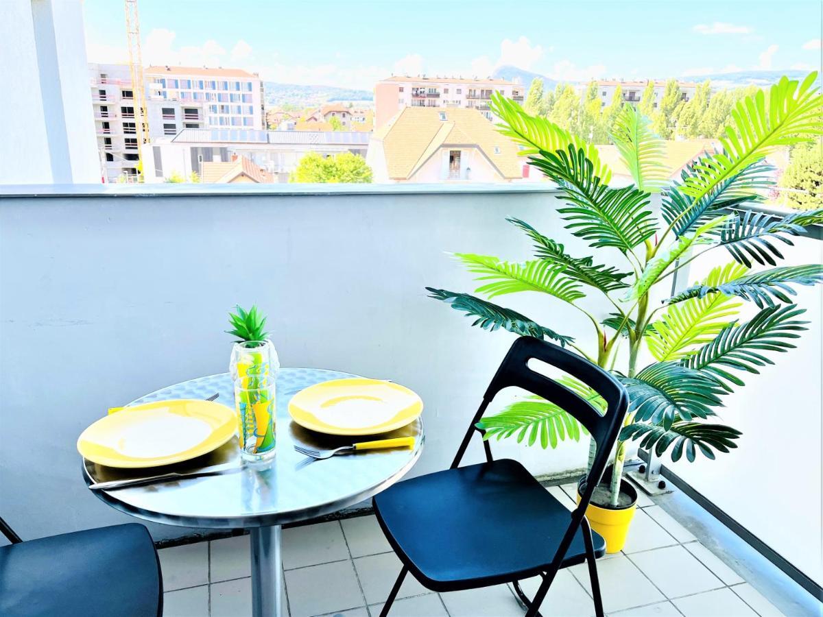Le Bellevue A 10Min Du Centre A Pied Apartment Annecy Bagian luar foto